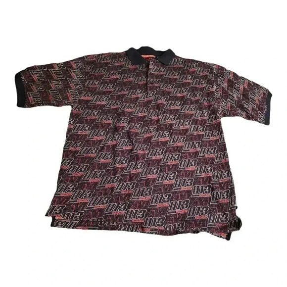 Mecca Other - Mecca Polo Shirt Men XXL AOP Cotton Short Sleeve Deadstock Vintage 90s